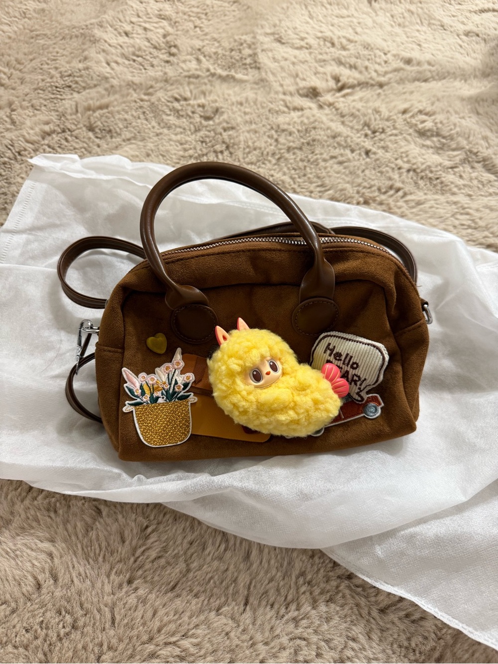 Popmart Labubu Plush Bag